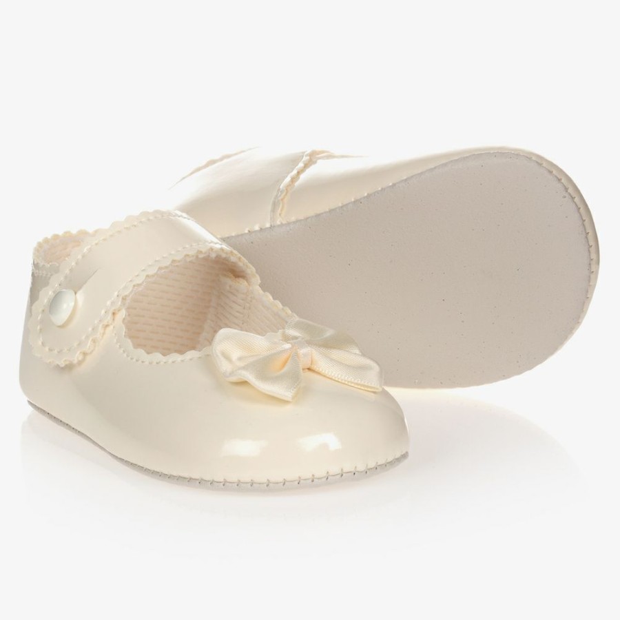 * Shoes | Fire Sale Ivory Patent Pre-Walker Shoes