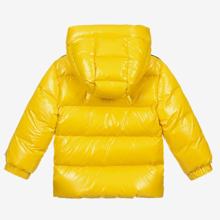 * Outfits | Discounts Boys Yellow Down Puffer Jacket