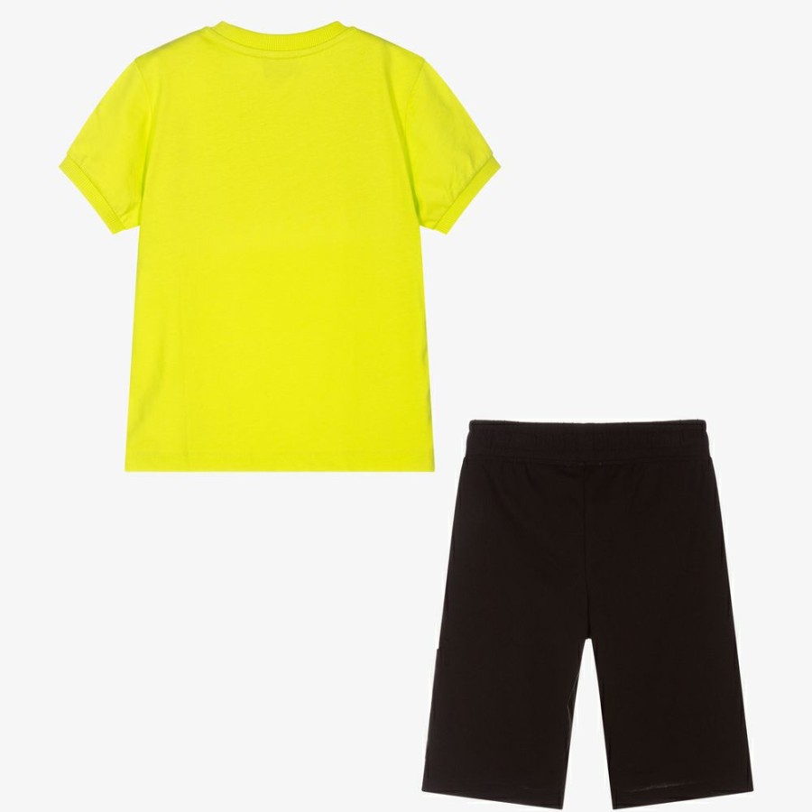 * Boy | Exclusive Design Teen Boys Green Shorts Set