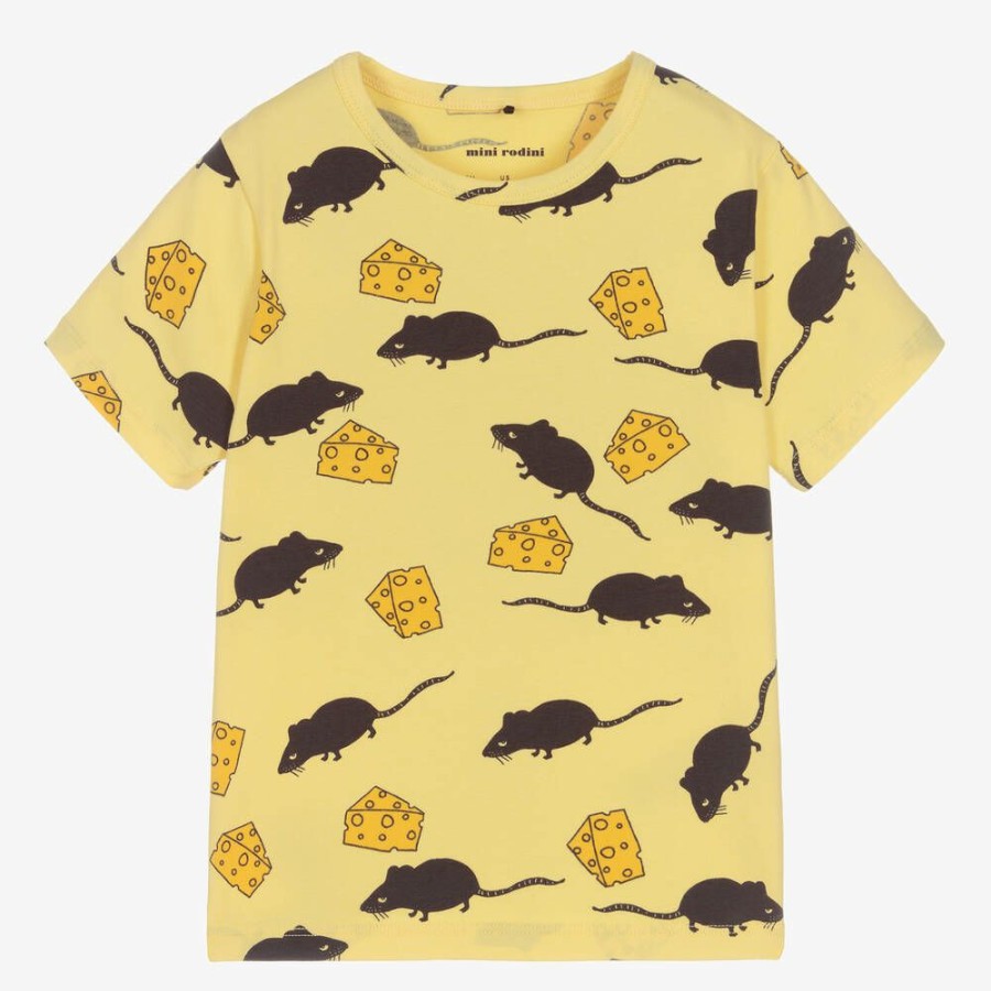 * Tops | Best-Selling Yellow Organic Cotton T-Shirt