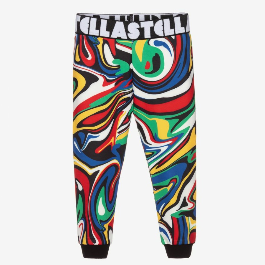 * Outfits | Exclusive Multi-Coloured Marble Joggers