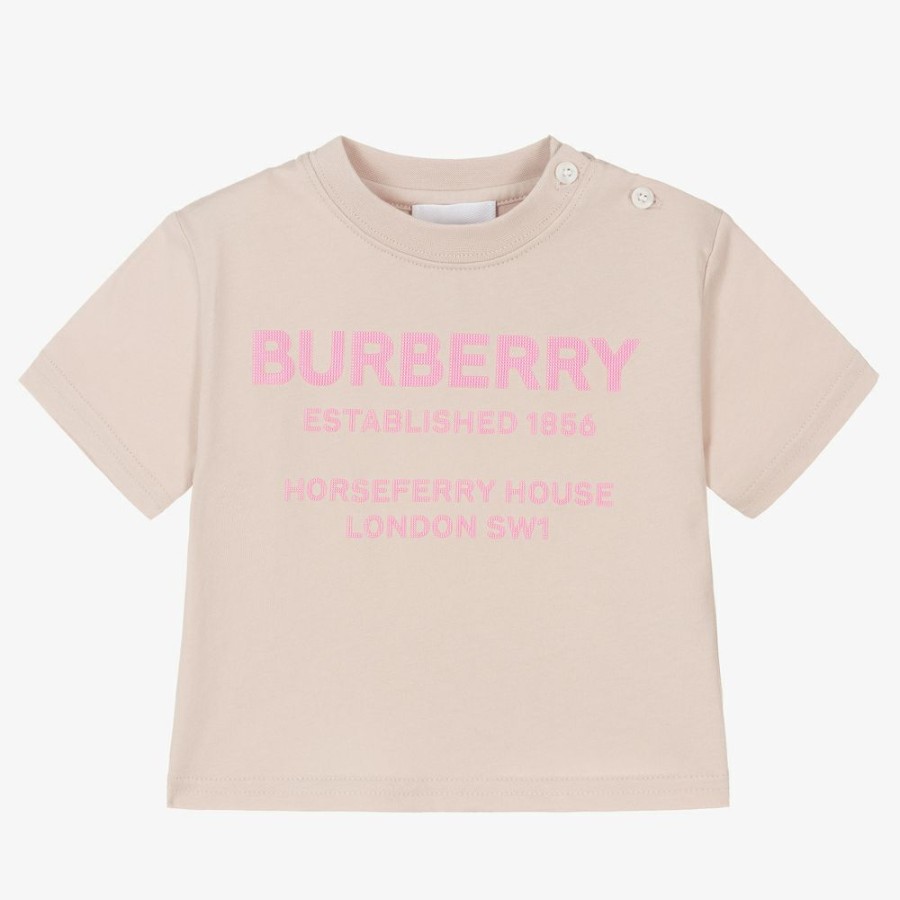 * Tops | New Threads Pink Horseferry Baby T-Shirt