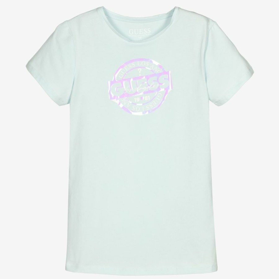 * Girl | Best-Selling Teen Girls Blue Logo T-Shirt