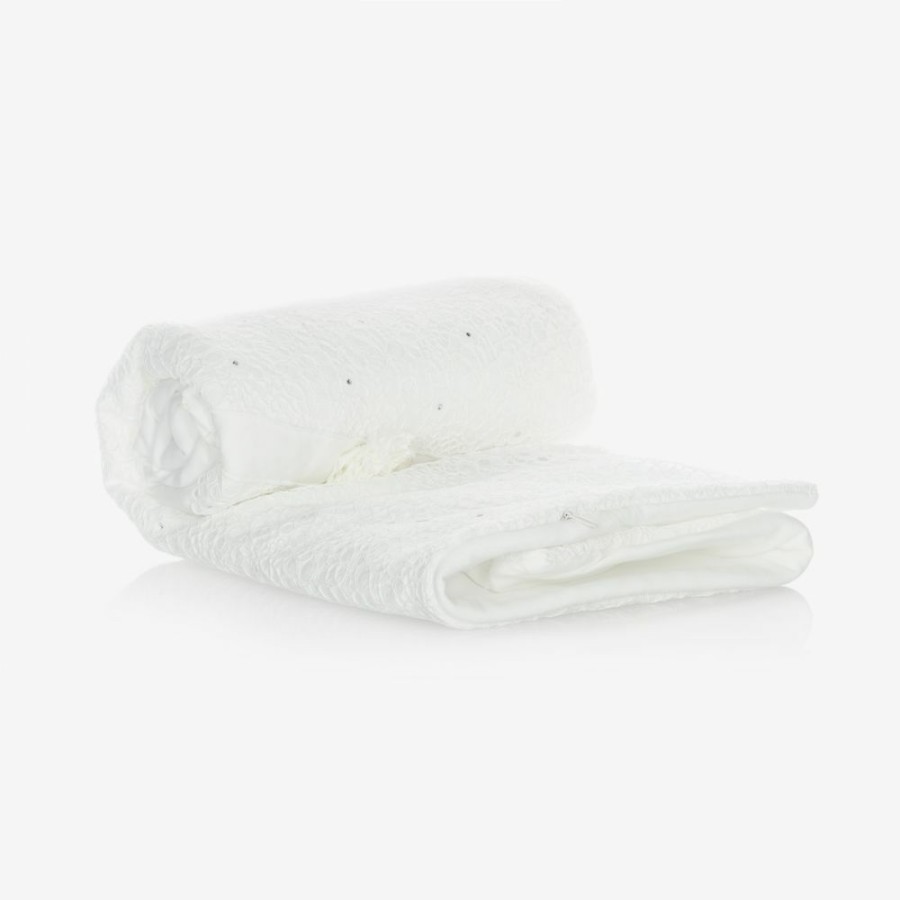 * Accessories | New Arrivals White Padded Blanket (90Cm)