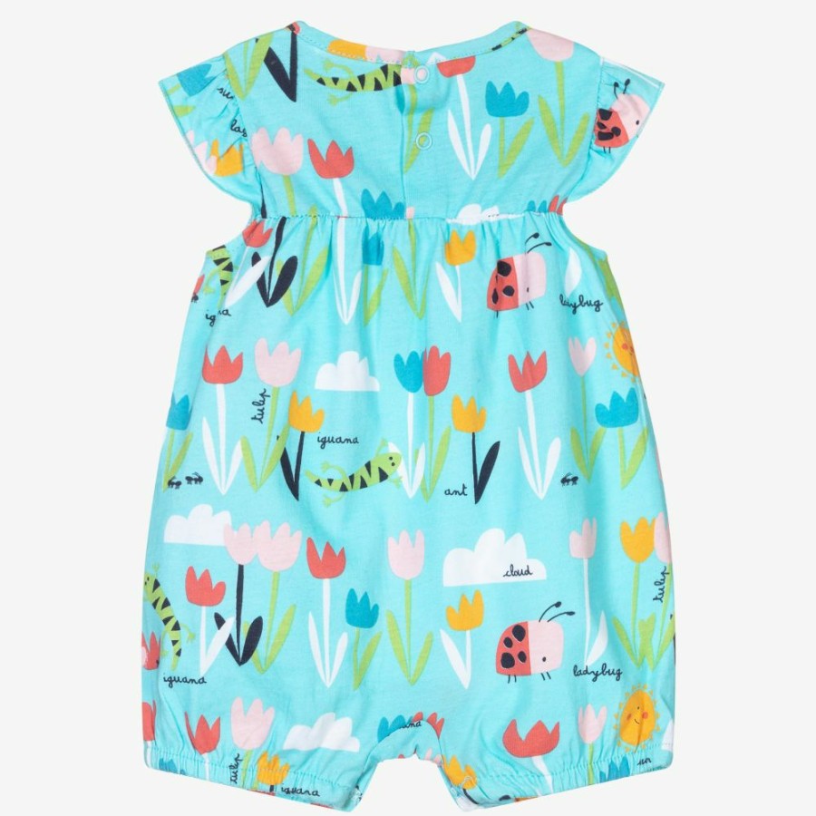 * Babysuits | Reliable Quality Blue Organic Cotton Shortie