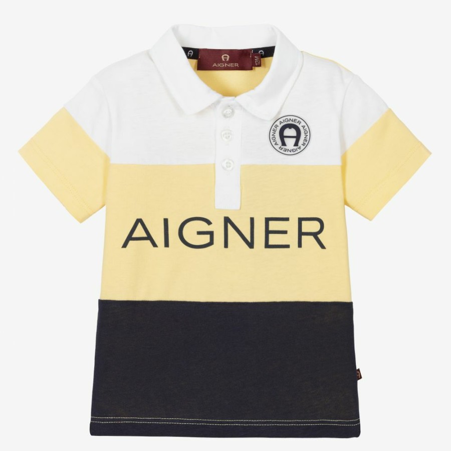 * Tops | Sale Baby Boys Yellow Polo Shirt