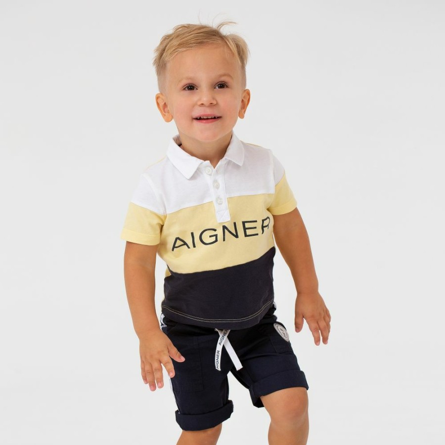 * Tops | Sale Baby Boys Yellow Polo Shirt