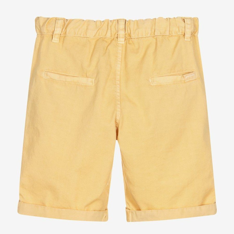 * Outfits | Tendy Style Boys Yellow Cotton Shorts