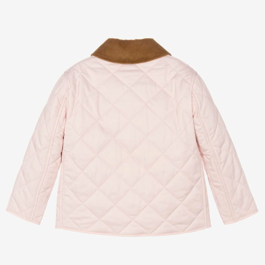 * Outfits | Good Quality Girls Pink Quilted Jacket