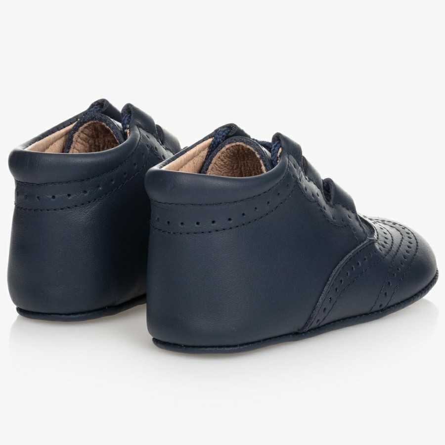 * Shoes | Fire Sale Blue Leather Pre-Walker Shoes