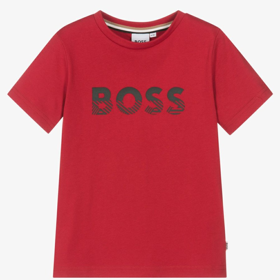 * Tops | Quick Delivery Boys Red Logo T-Shirt