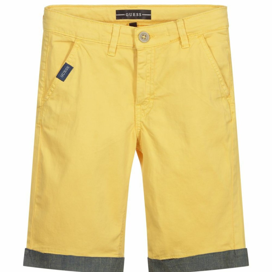 * Boy | Cheaper Teen Yellow Bermuda Shorts