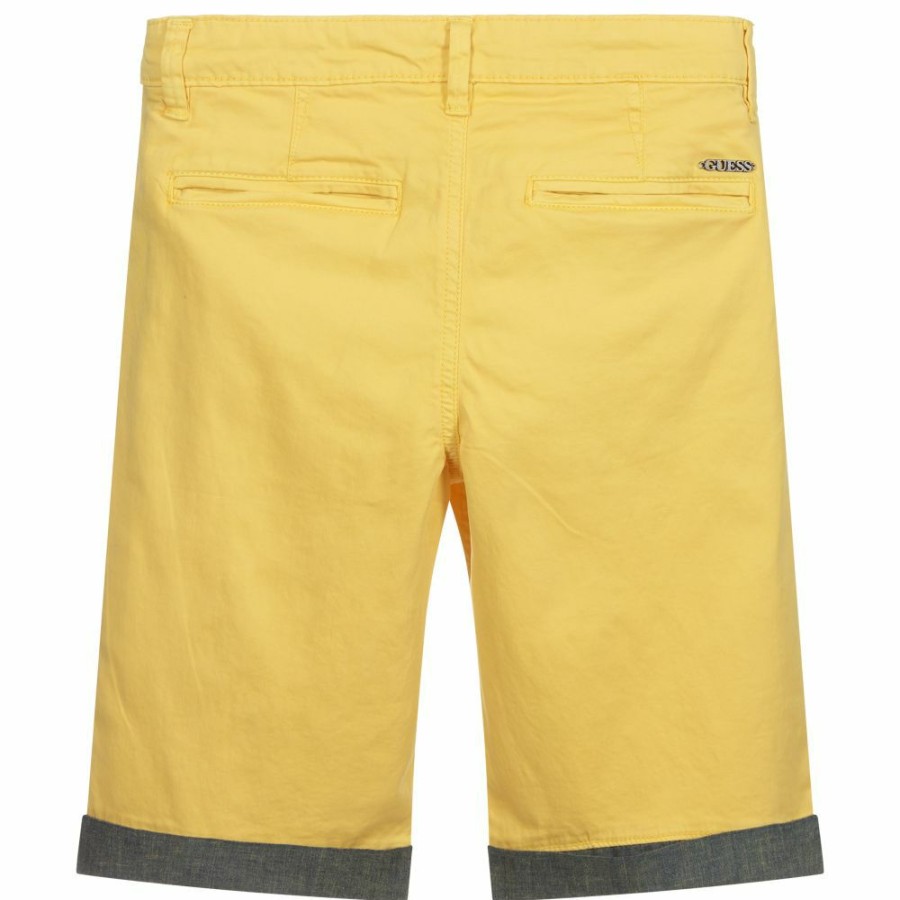 * Boy | Cheaper Teen Yellow Bermuda Shorts