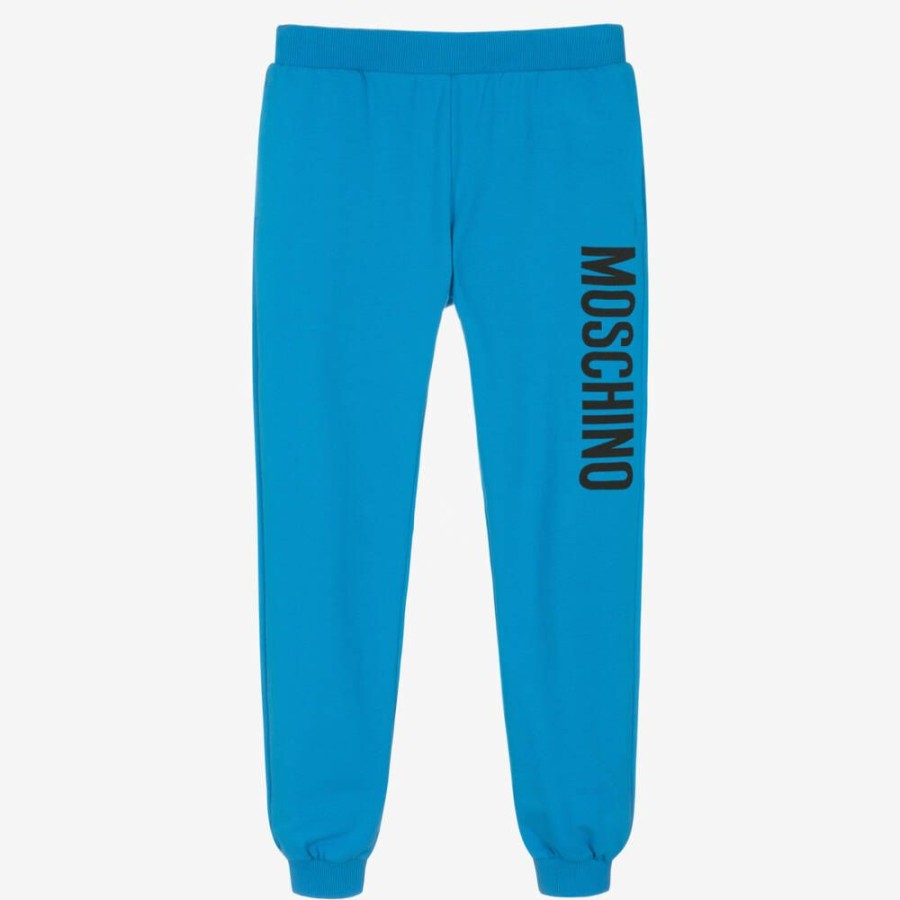 * Boy | Best-Selling Teen Blue Logo Joggers