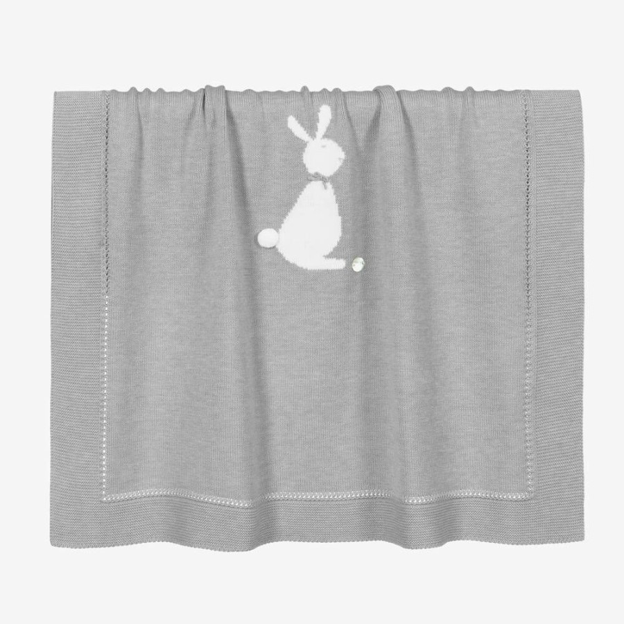 * Accessories | Good Quality Grey Bunny Blanket (85Cm)