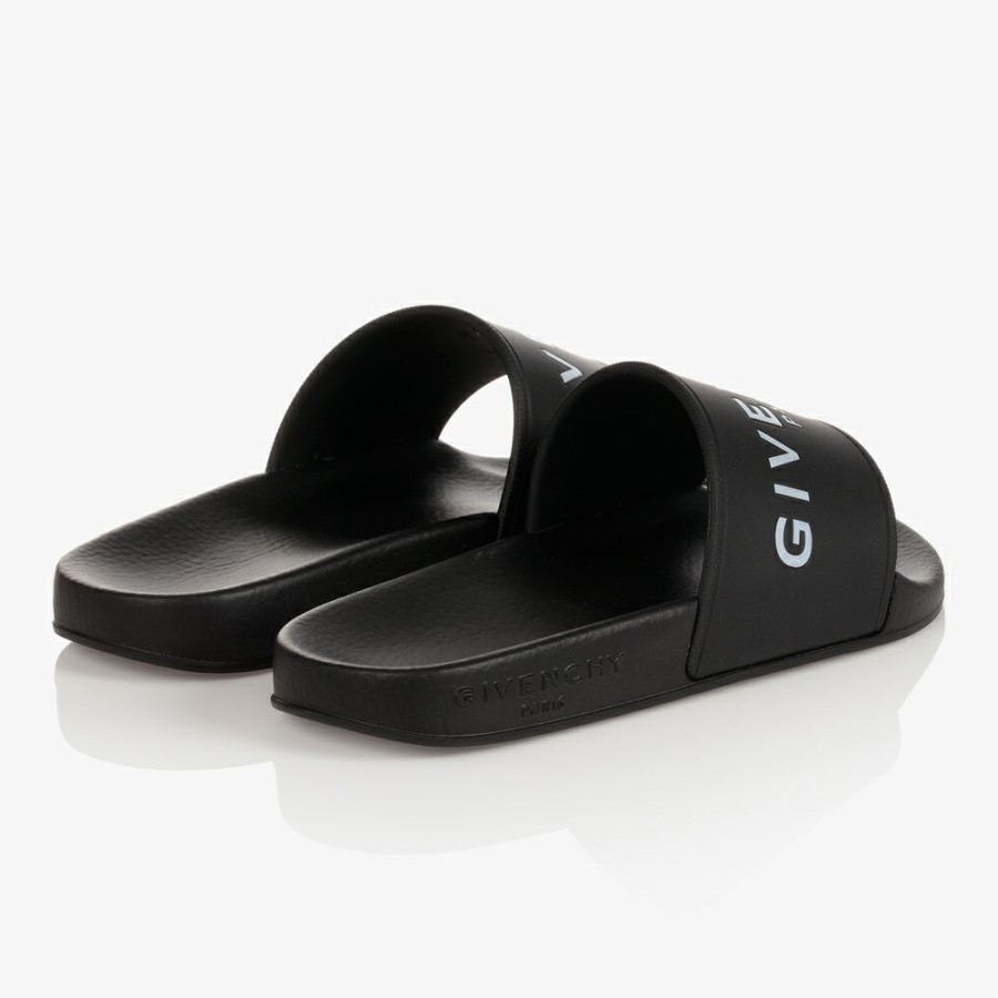 * Shoes | Best Sale Black Logo Sliders