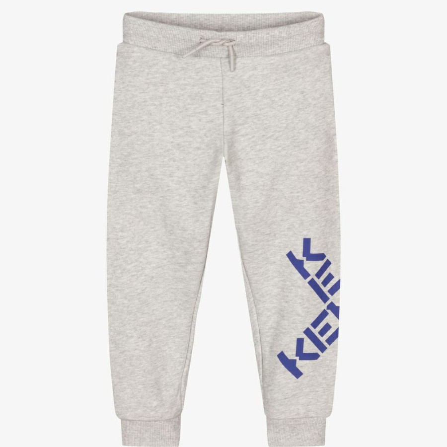 * Outfits | Promotion Boys Grey Marl X Logo Joggers