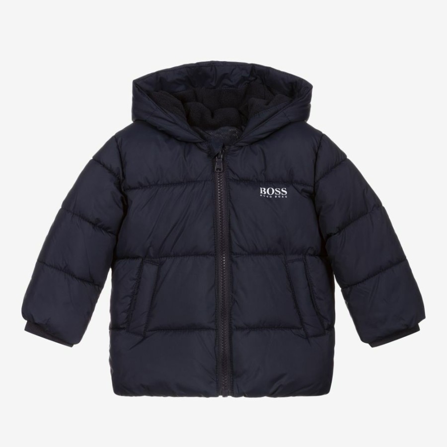 * Babysuits | Quick Delivery Baby Boys Blue Puffer Jacket