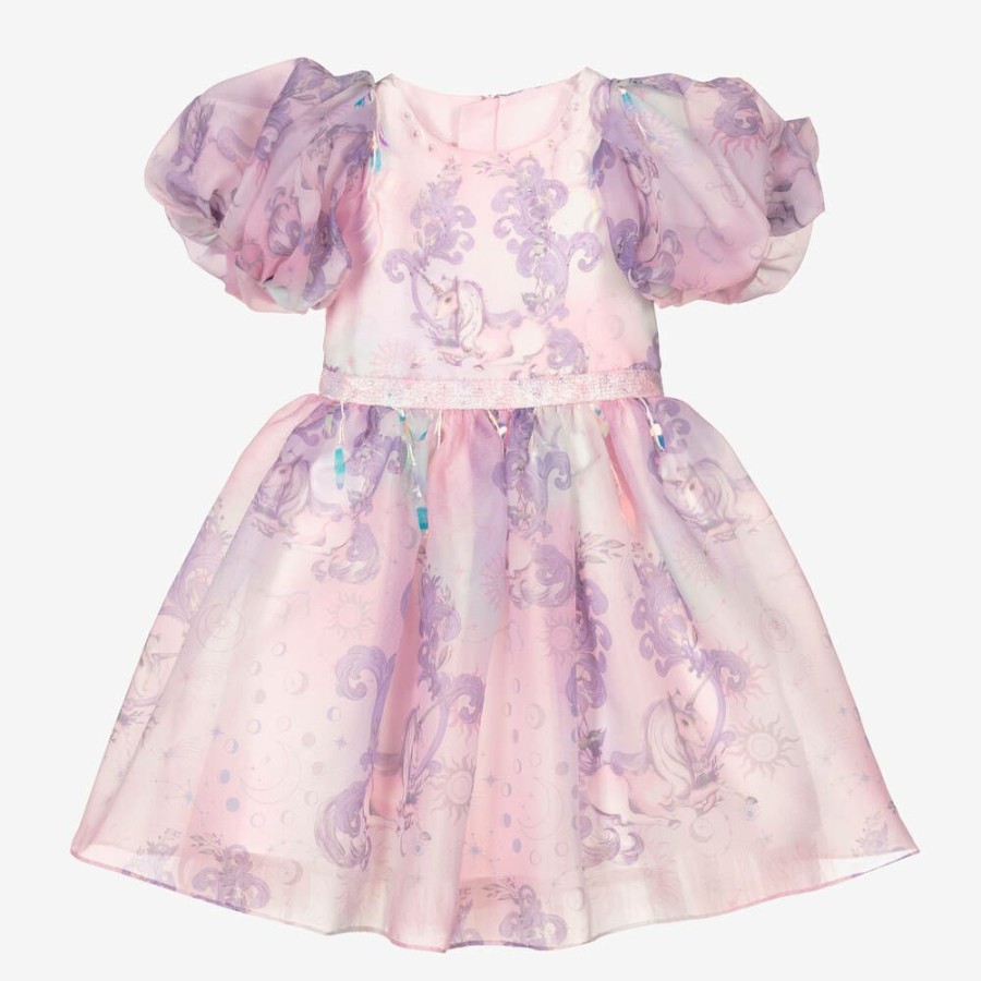 * Outfits | Shop Girls Pink Unicorn Dress