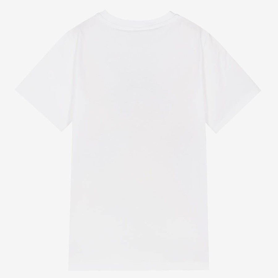 * Boy | Online Teen Boys White Cotton T-Shirt