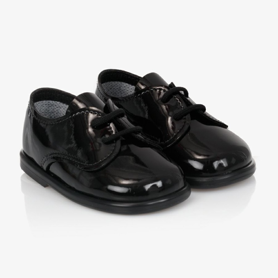 * Shoes | New Arrivals Boys Black First Walker Shoes