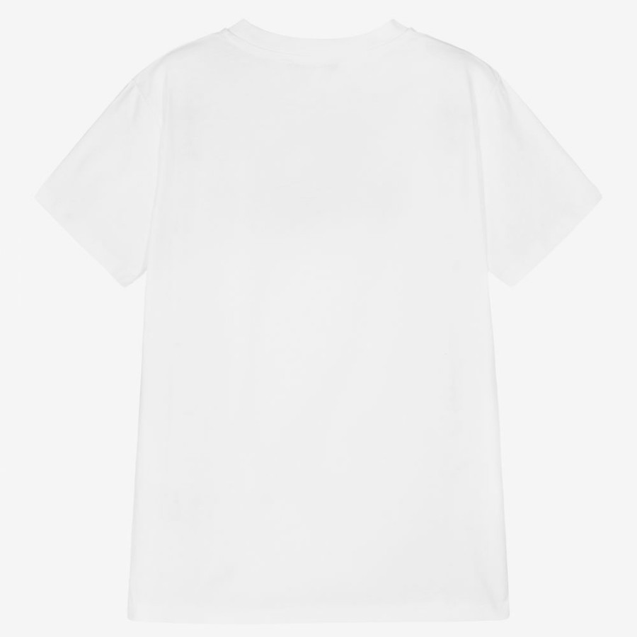 * Boy | Quick Delivery Teen White Logo T-Shirt