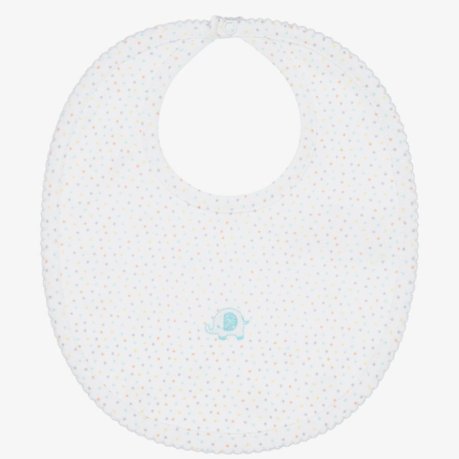 * Accessories | Cheaper White Elephant Pima Cotton Bib