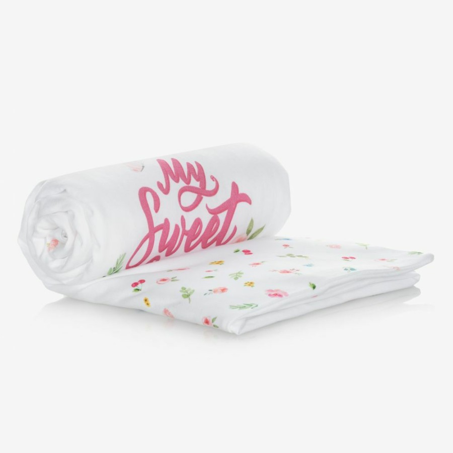 * Accessories | Best-Selling White Cotton Blanket (92Cm)