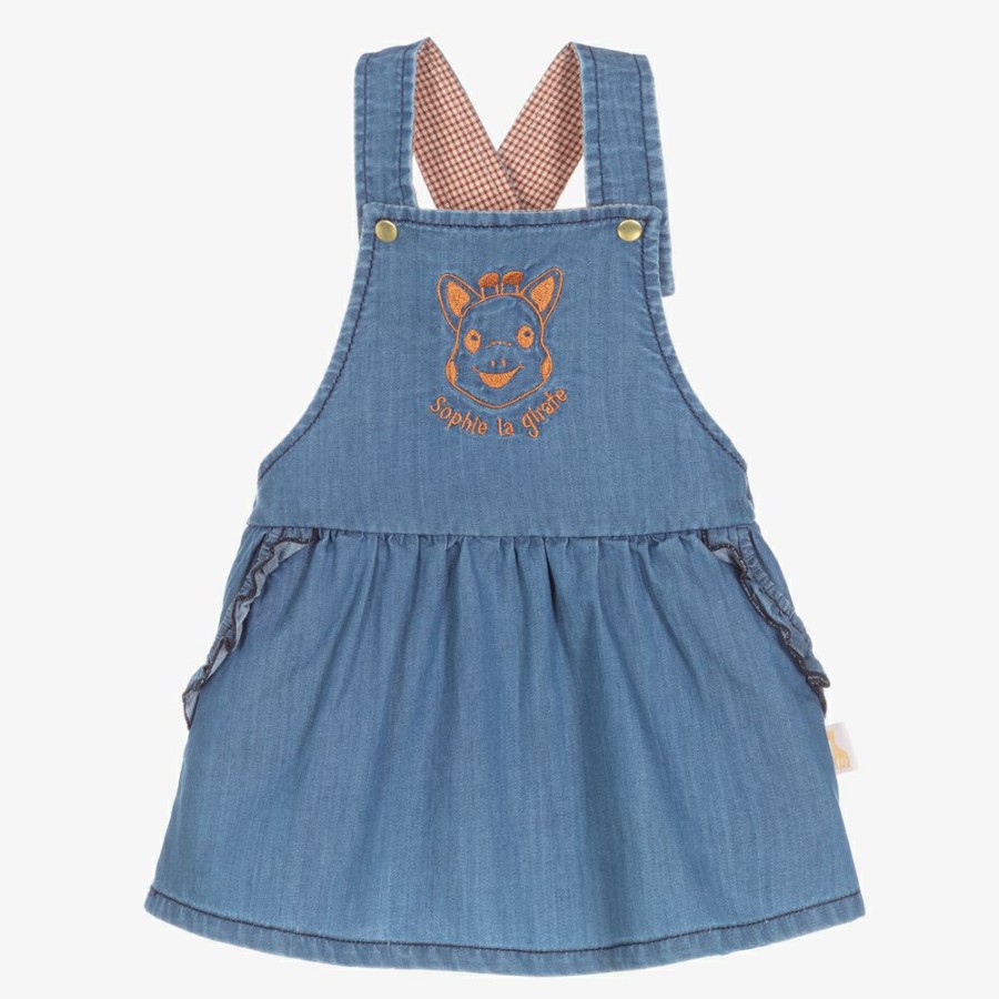 * Babysuits | Cheaper Blue Chambray Pinafore Dress