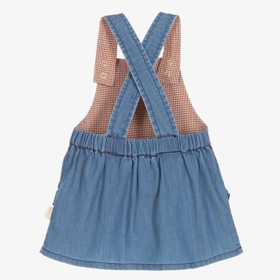 * Babysuits | Cheaper Blue Chambray Pinafore Dress