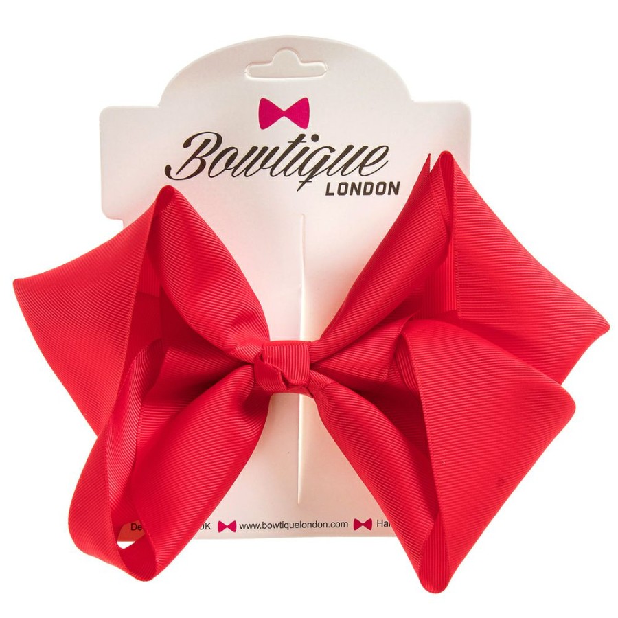 * Accessories | Tendy Style Red Bow Hair Clip (20Cm)