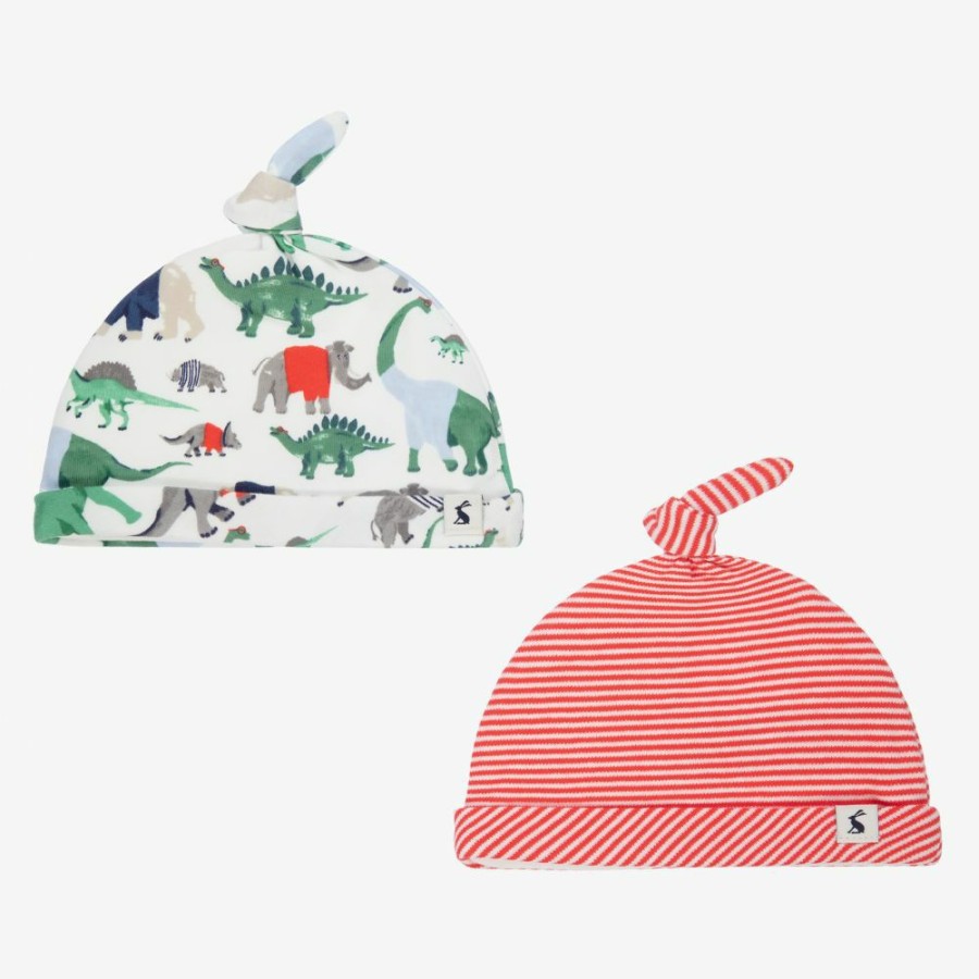 * Accessories | Cheaper Red Ivory Baby Hats (2 Pack)