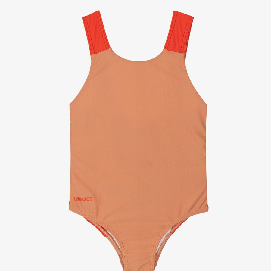 * Swimwear | Best-Selling Girls Pink Swimsuit (Upf50+)