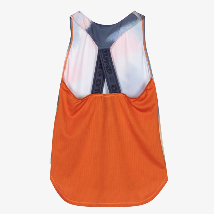 * Girl | Best Sale Teen Blue Orange Vest Top