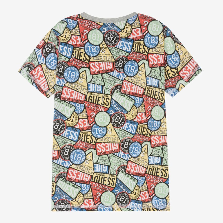 * Tops | Promotion Boys Patch Print T-Shirt