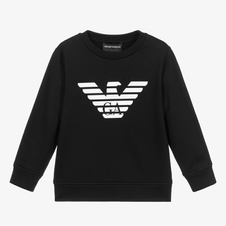 * Tops | Exclusive Boys Black Eagle Sweatshirt