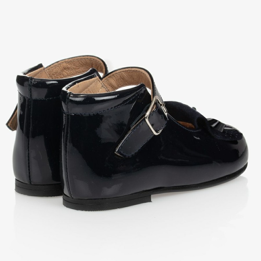 * Shoes | Best Sellers Navy Blue Patent Leather Shoes