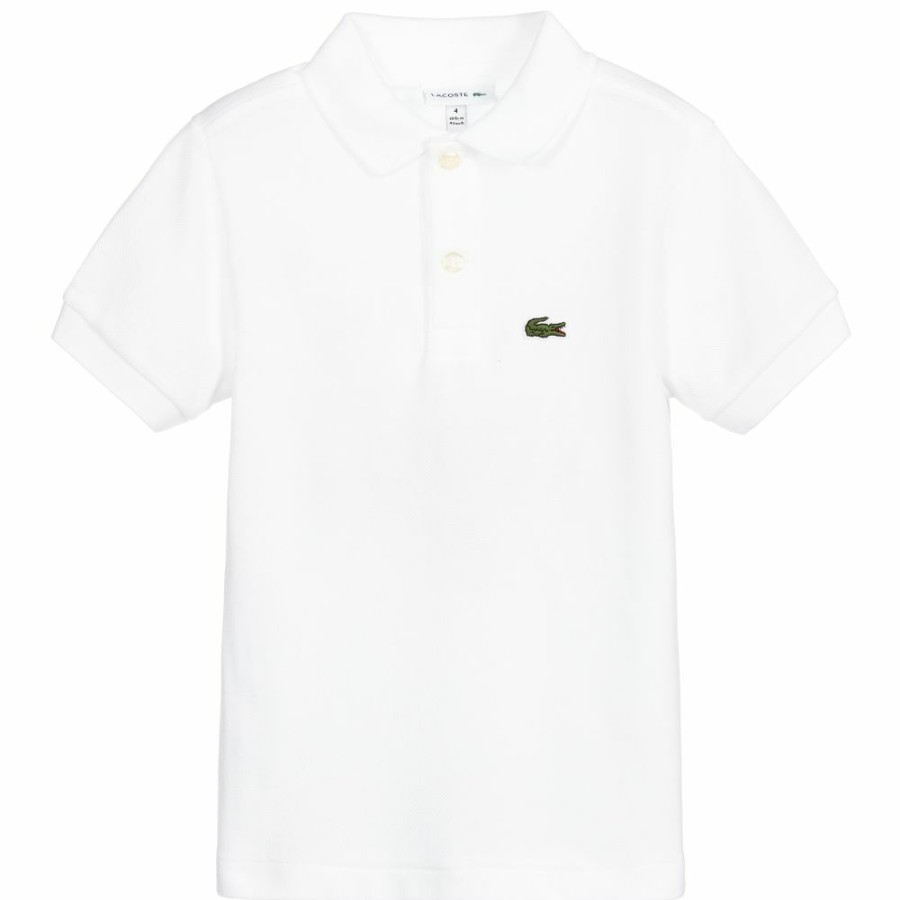 * Tops | Promotion White Cotton Polo Shirt