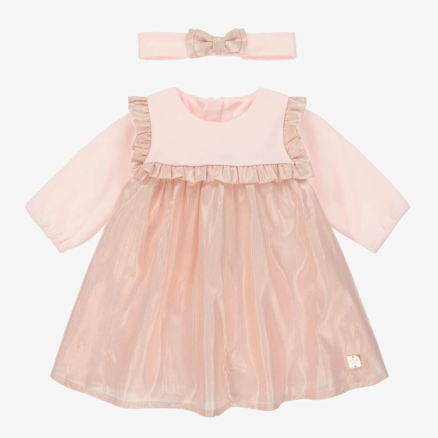 * Babysuits | Excellent Baby Girls Pink Dress Set