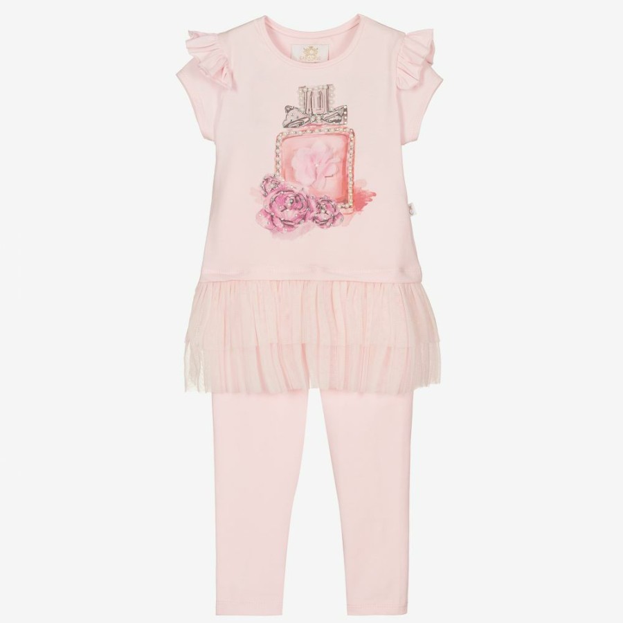 * Outfits | Fire Sale Girls Pink Leggings Set