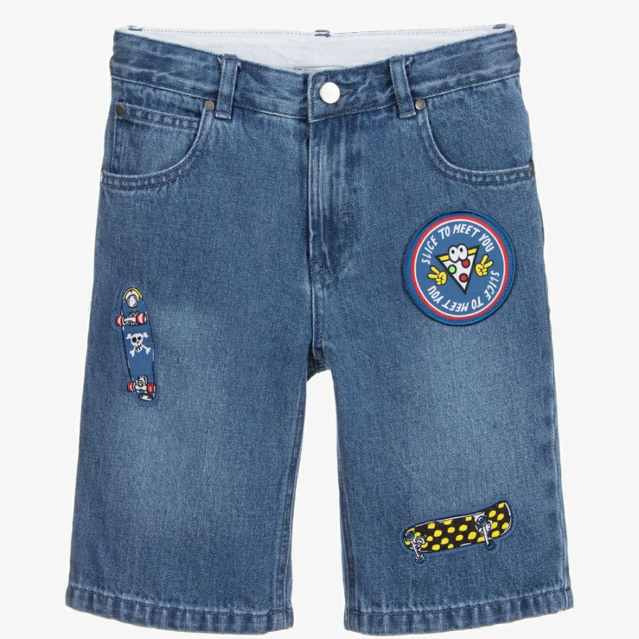 * Boy | Online Teen Boys Blue Denim Shorts