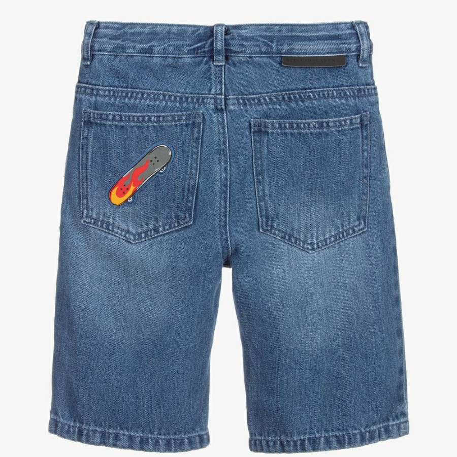 * Boy | Online Teen Boys Blue Denim Shorts