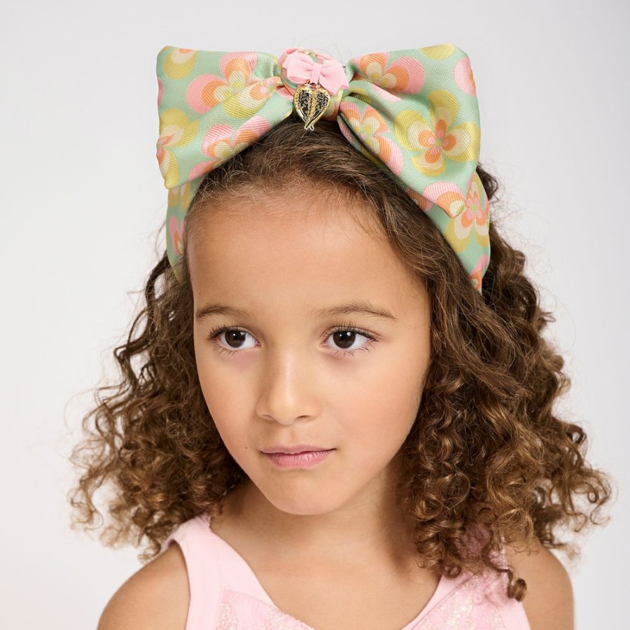 * Accessories | Exclusive Girls Green Bow Hairband