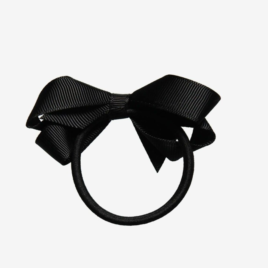 * Accessories | Best Choice Black Bow Hair Elastic (7Cm)