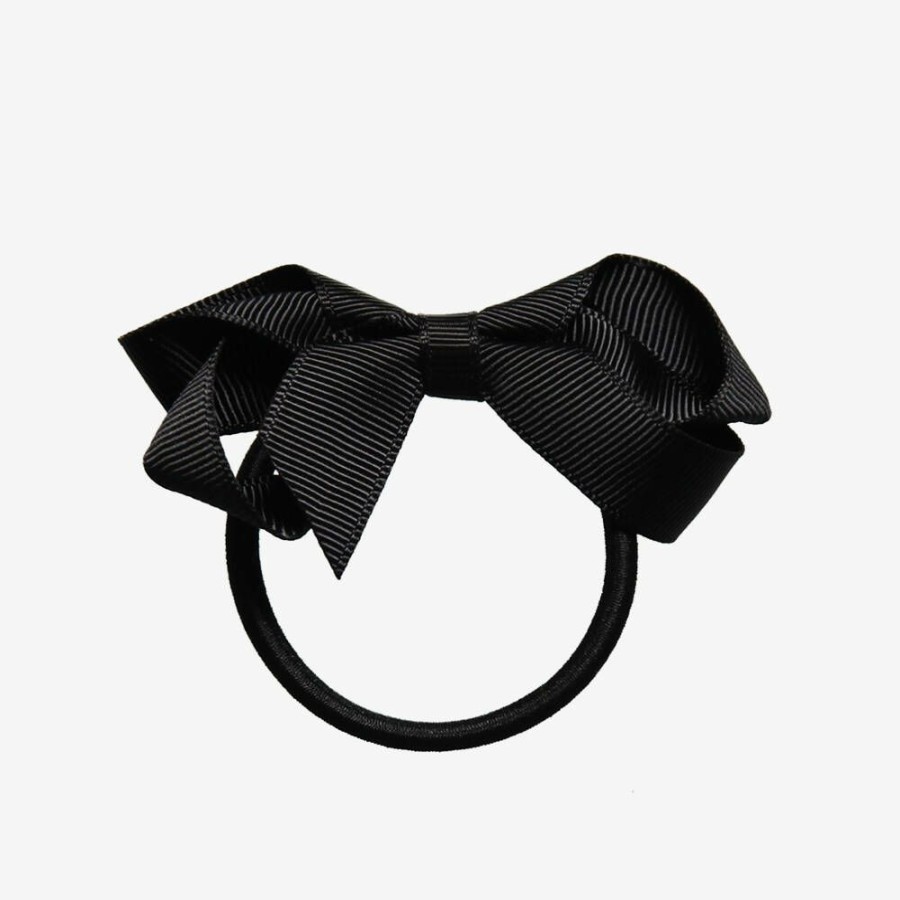 * Accessories | Best Choice Black Bow Hair Elastic (7Cm)