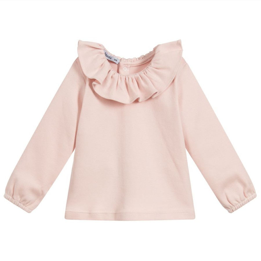 * Tops | Online Girls Pink Cotton Jersey Top