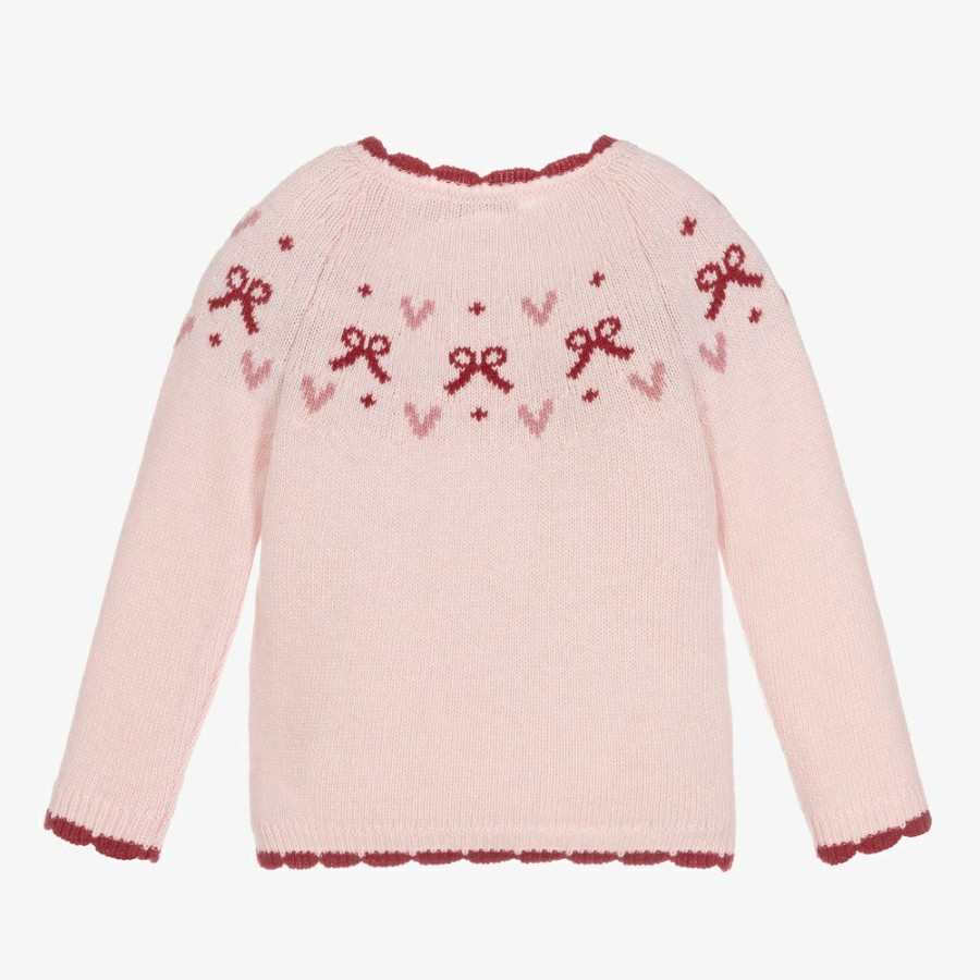 * Tops | Closeout Sale Pink Cashmere Blend Sweater