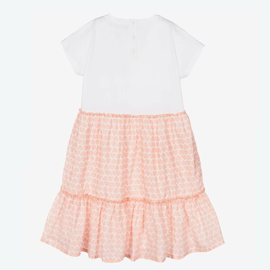 * Girl | Shop Teen Girls Pink White Dress