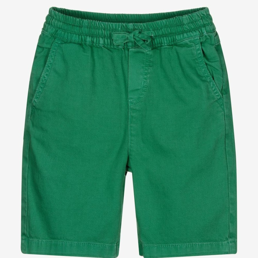 * Outfits | Sale Online Green Organic Cotton Shorts