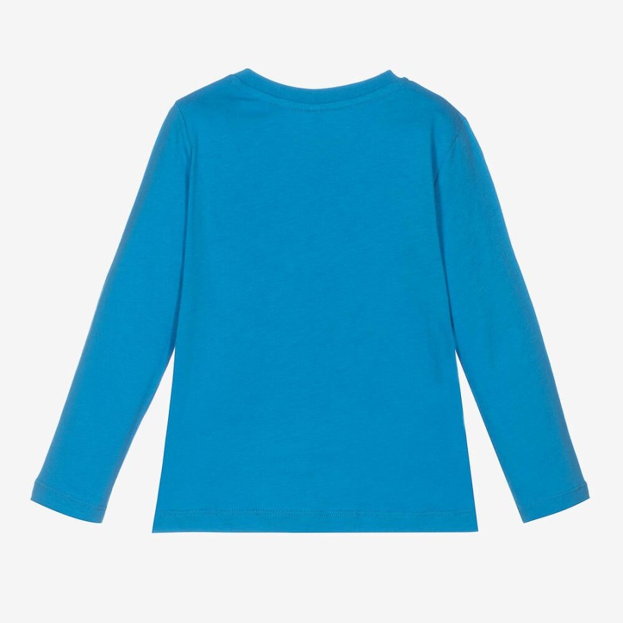 * Tops | Less Expensive Girls Blue Organic Cotton Top